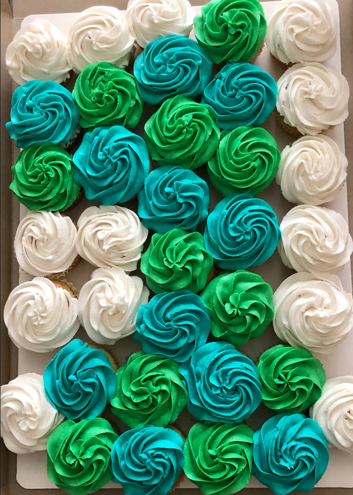 First Birthday Cupcakes