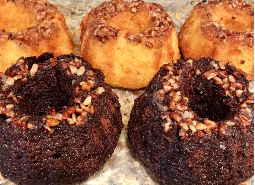 Chocolate&Vanilla Rum Cake