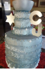 BarMitzvah Stanley Cup cake