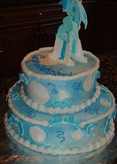 Mod Shower Cake