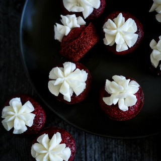 Mini Red Velvet Cupcakes
