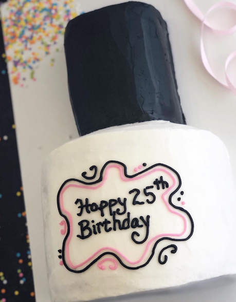 Nail Polish bottle cake