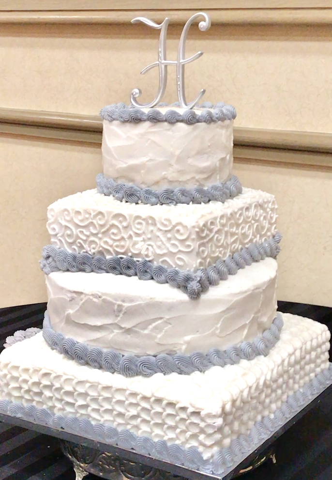 Funfetti Wedding Cake