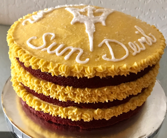 ASU Sun Devil Cake