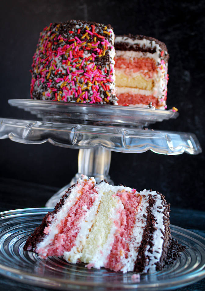 Neapolitan Cake