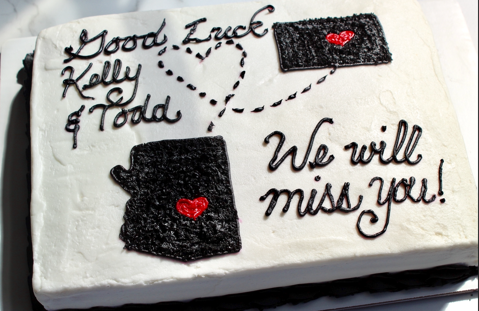 Farewell Sheet Cake