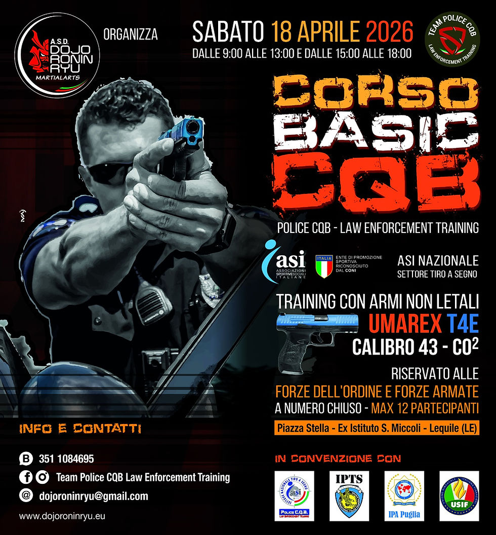 Corso Basic Police  C.Q.B.