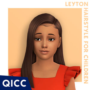 Leyton Hair | Sims 4 Child CC
