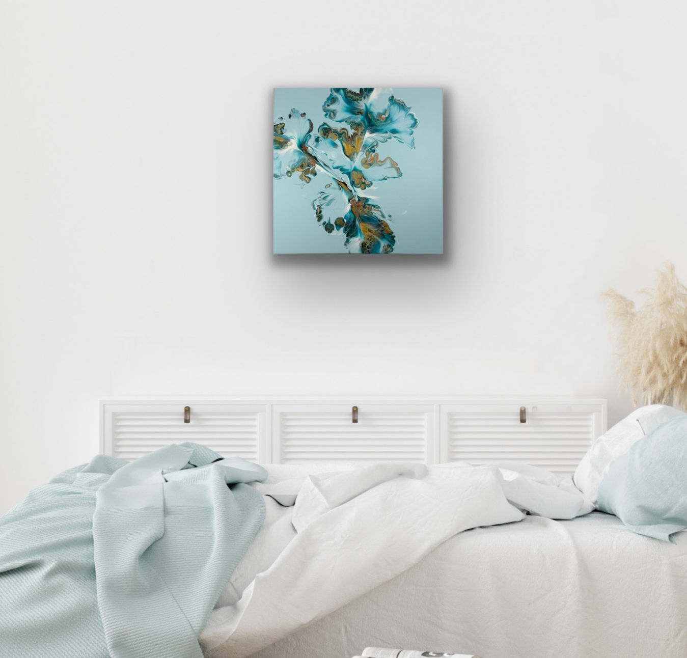 'Priya' - Original Abstract Acrylic - 20"x20"