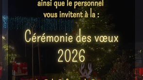 Cérémonie des vœux 2026