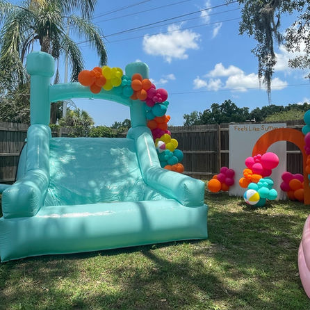 waterslide teal
