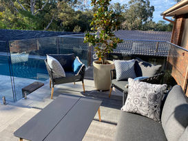 Pools and Surrounds project done by Change of Scenery Landscape