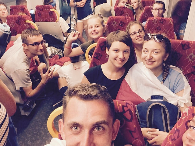28.07.2016 r. - Młodzież na Światowych Dniach Młodzieży w Krakowie (5)