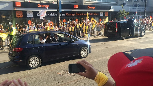 28.07.2016 r. - Młodzież na Światowych Dniach Młodzieży w Krakowie (4)