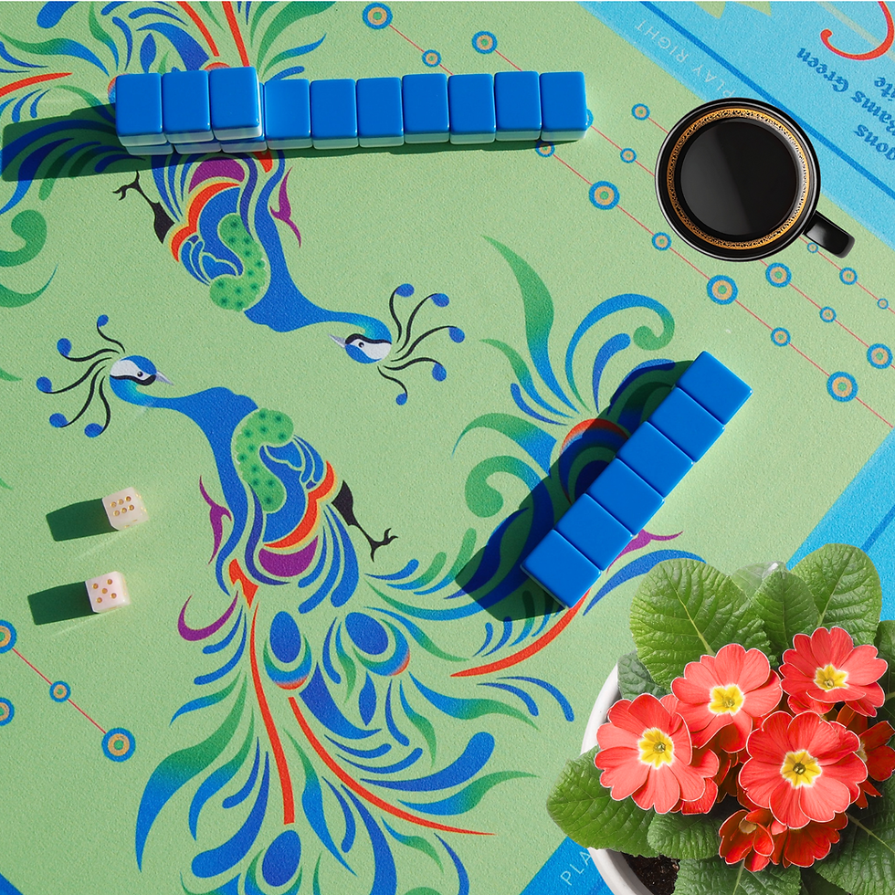 Thumbnail: "Peacock Promenade" Mat