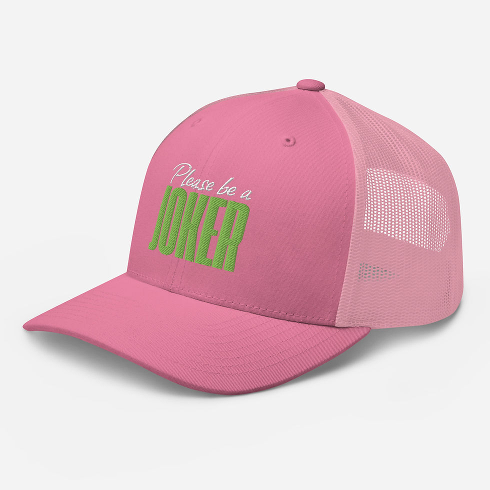 Thumbnail: "Please be a Joker" Trucker Cap