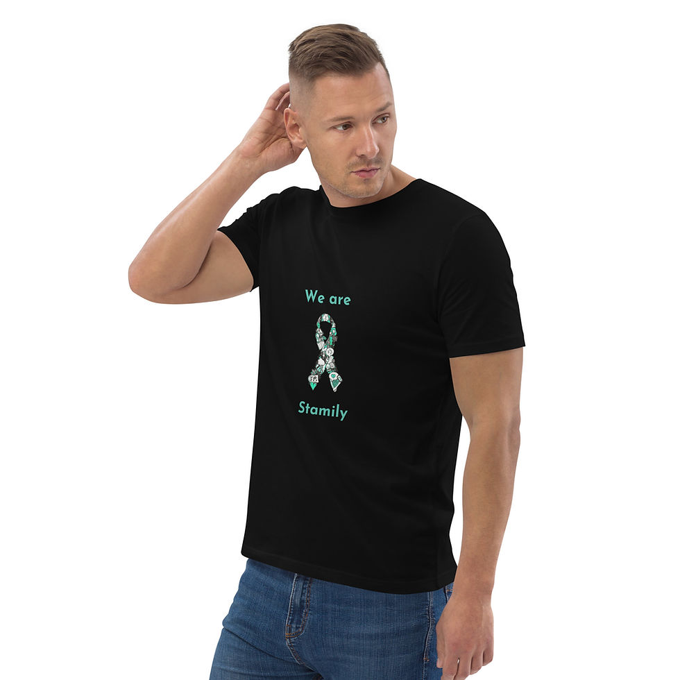 Thumbnail: Unisex organic cotton t-shirt 'We are Stamily'