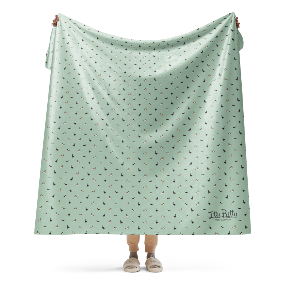Birds Of A Feather - Sherpa Blanket
