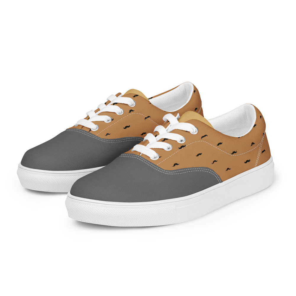 I Moustache You A Question - Women's Low Cut Shoes