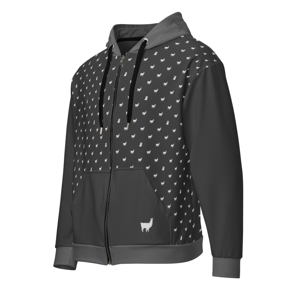 No Prob-LLAMA- Zipper Hoodie