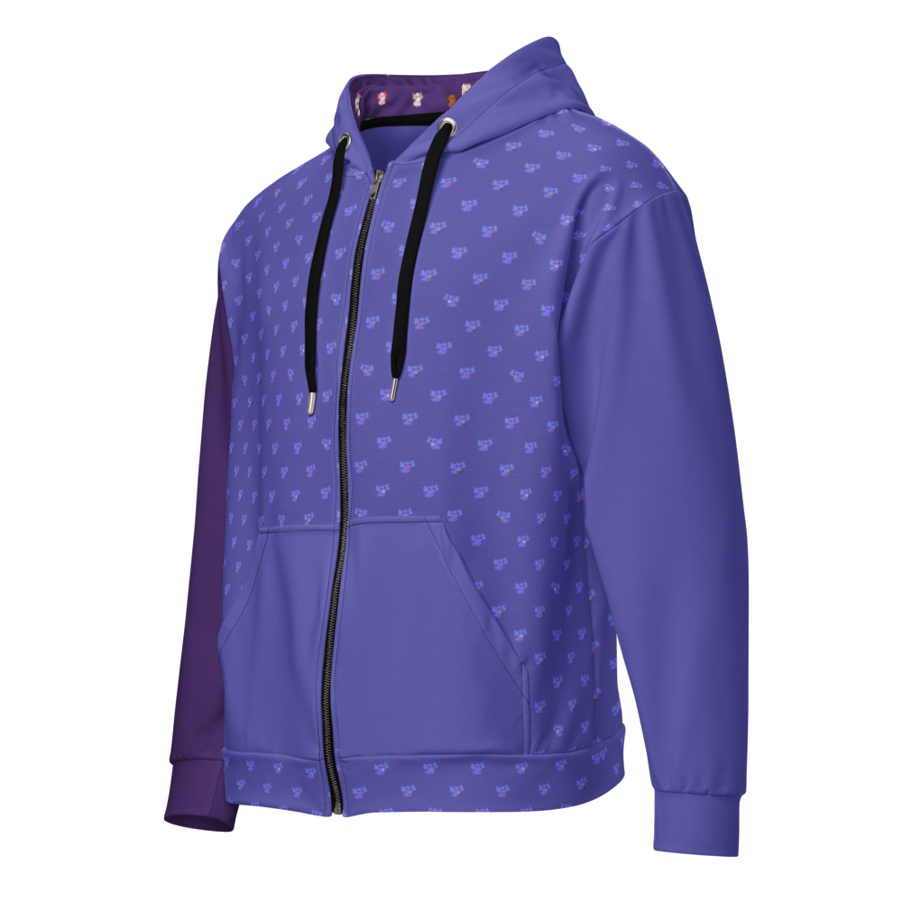 SNAX-olotl - Zipper Hoodie