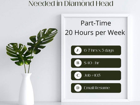 Housekeeper and Dog Caretaker, $40+/hr, 20 hours per week, 3 days per week.