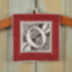 letter O - lavender filled valentine gift