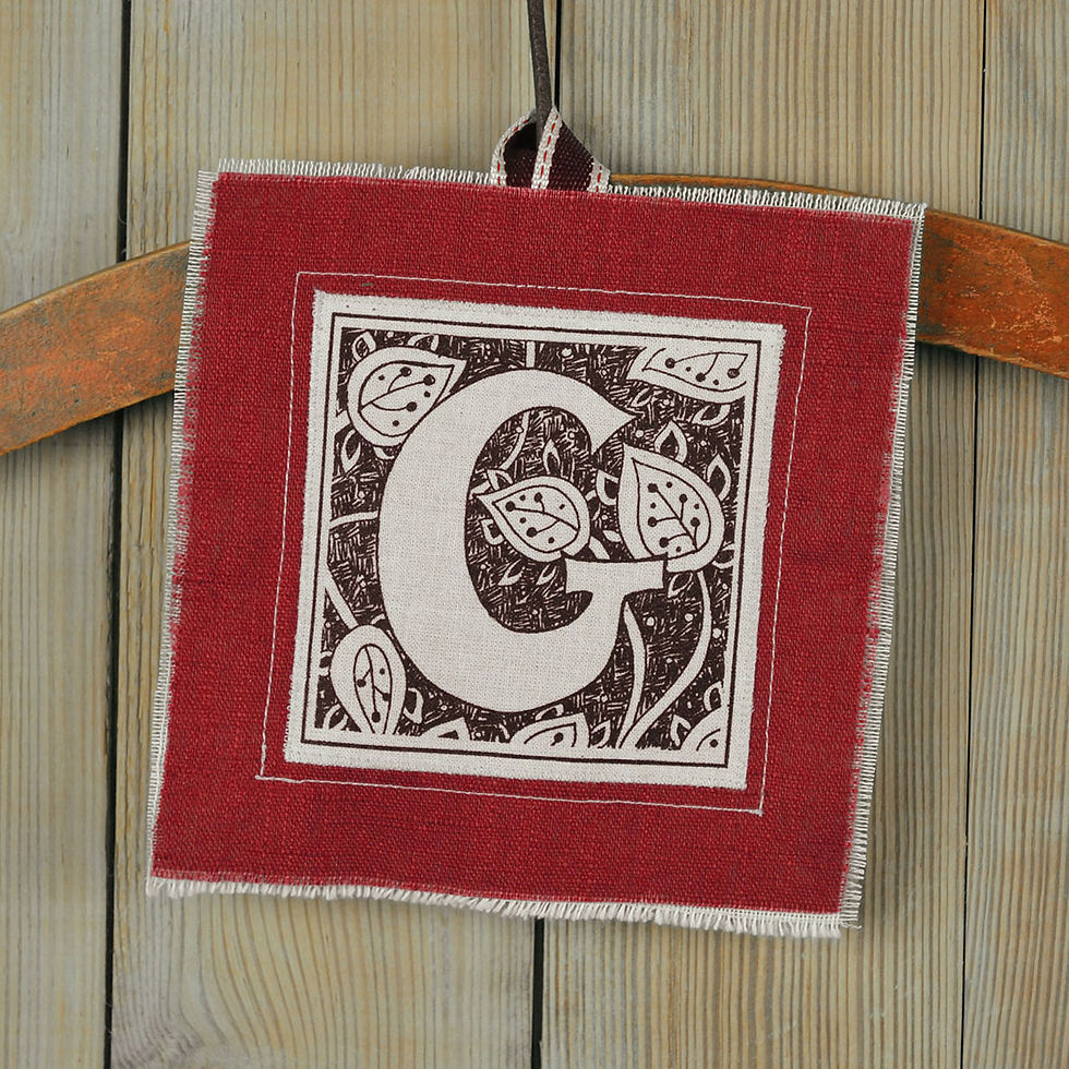 letter G - valentine gift