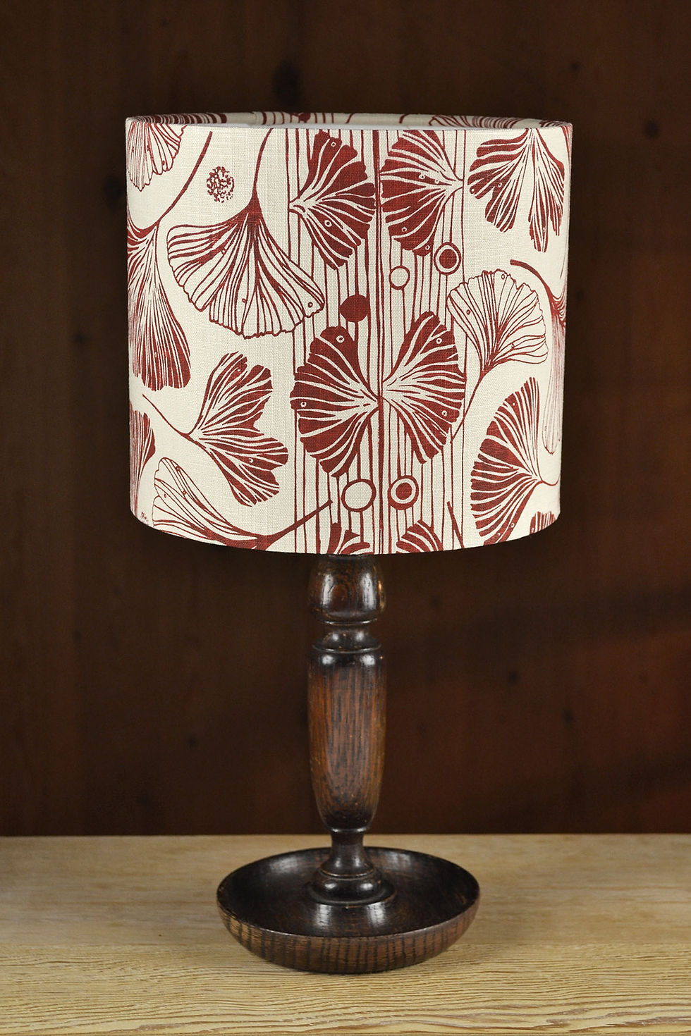 Thumbnail: unique hand printed lampshades designed by Jill Pargeter