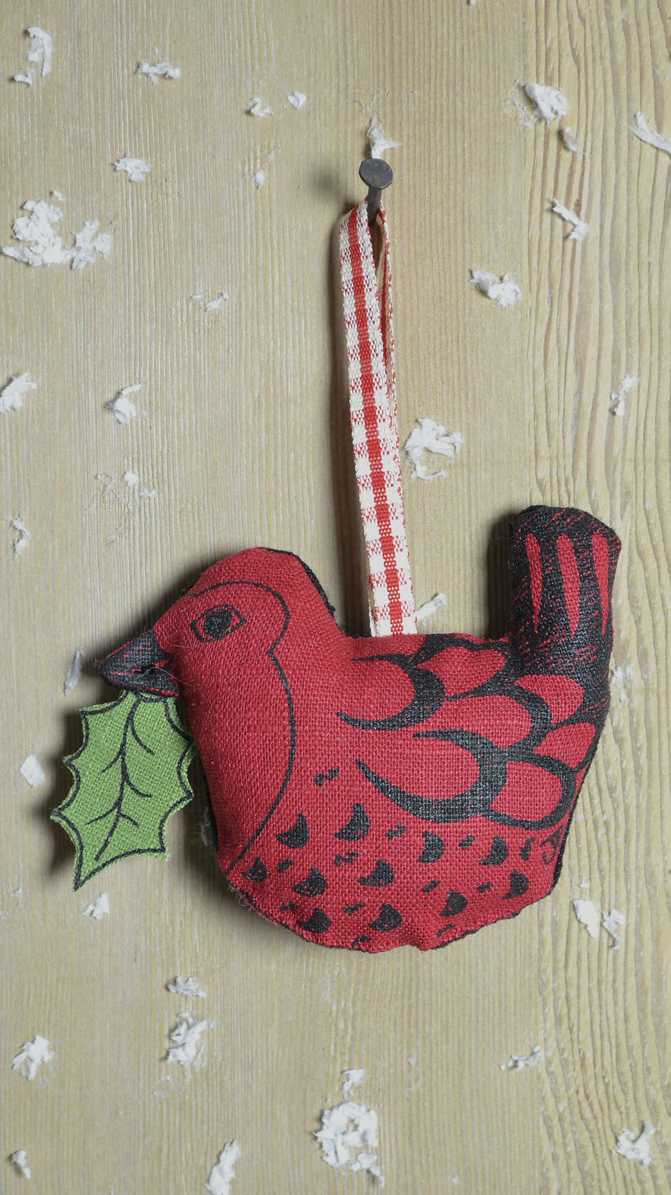xmas robin tree decoration