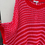 Thumbnail: Pink / Red short sleeved knit 