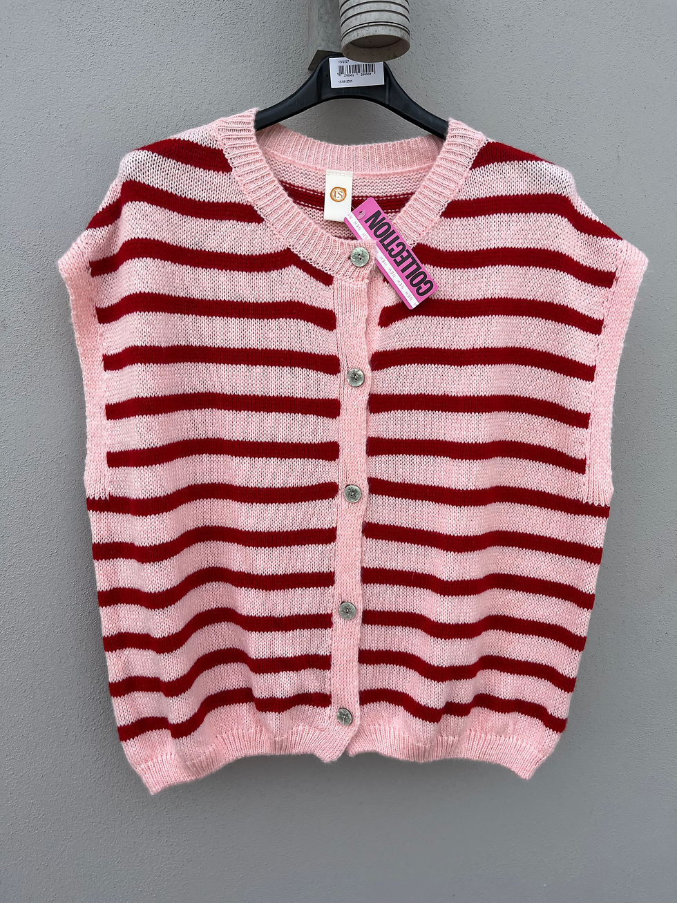 Thumbnail: Ellie Sleeveless Cardigan - Various Colours 