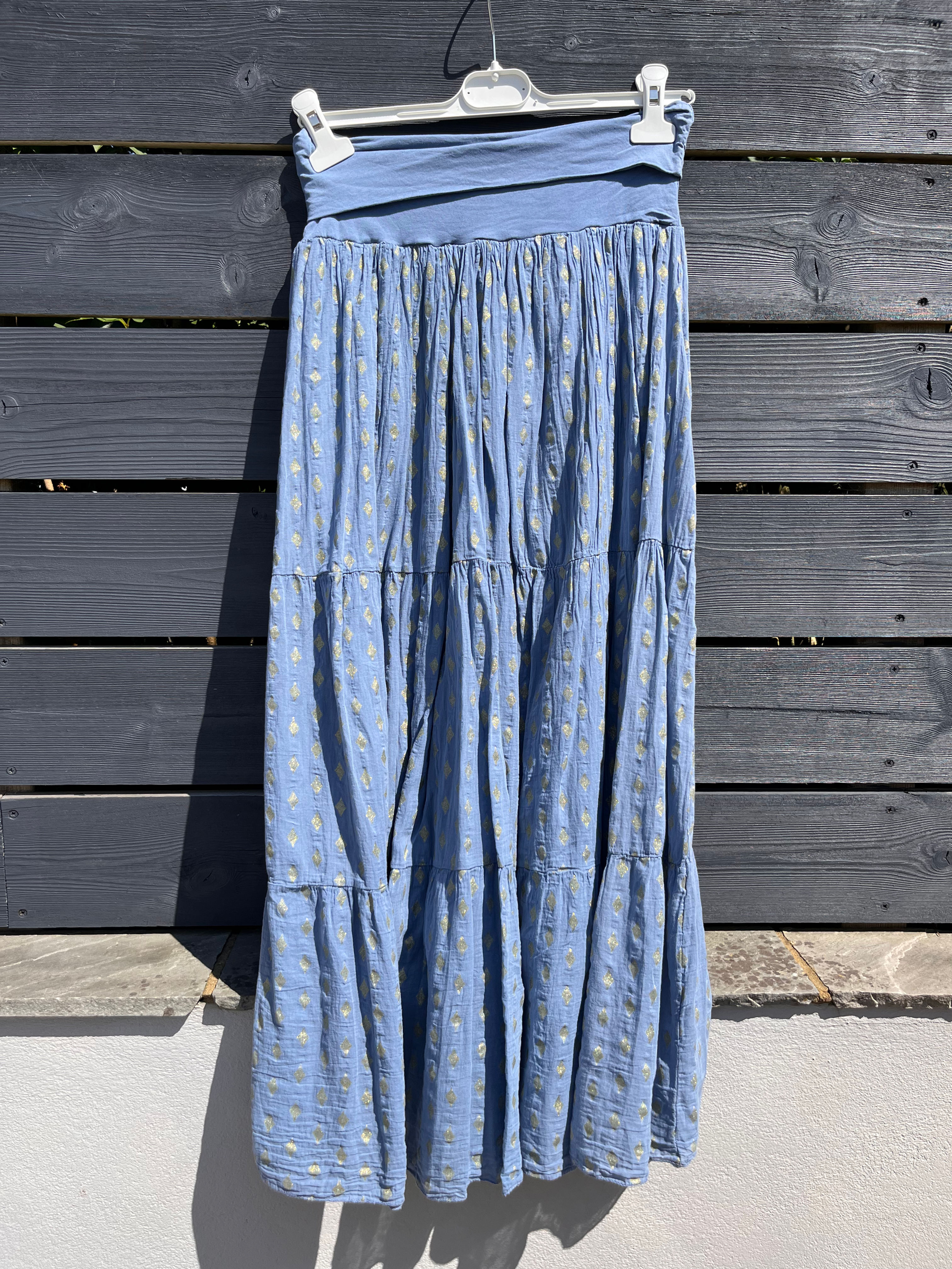 Dia Skirt in Denim Blue