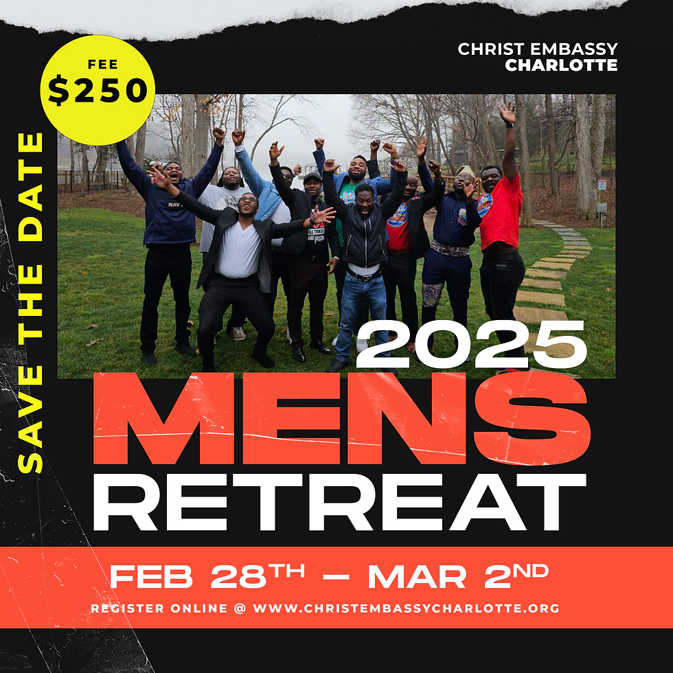 2025 ANNUAL MENS RETREAT