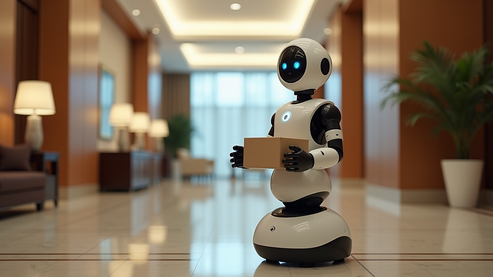 Enhancing Hospitality Efficiency with Service Robots