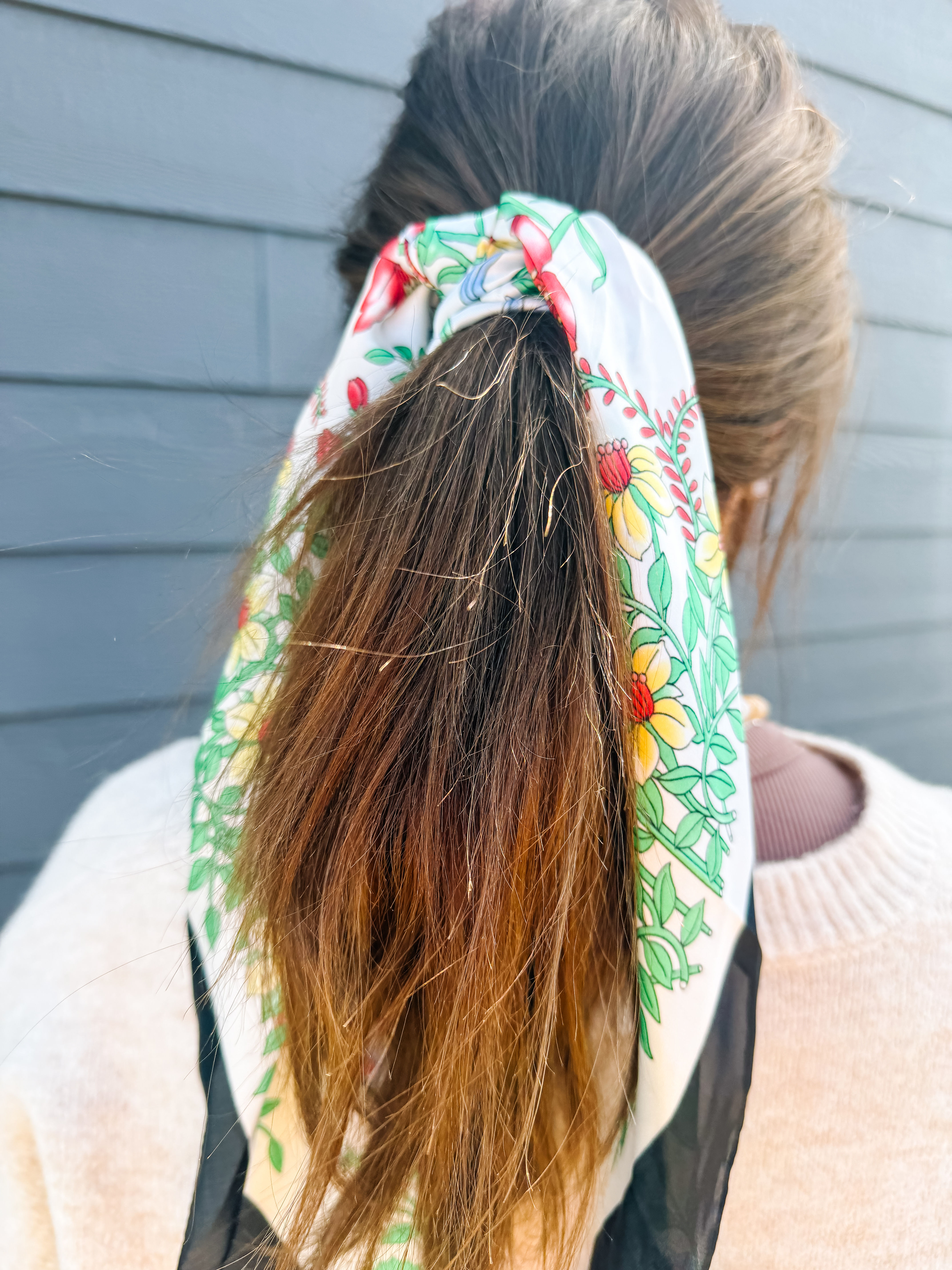 Ponytail Scarf