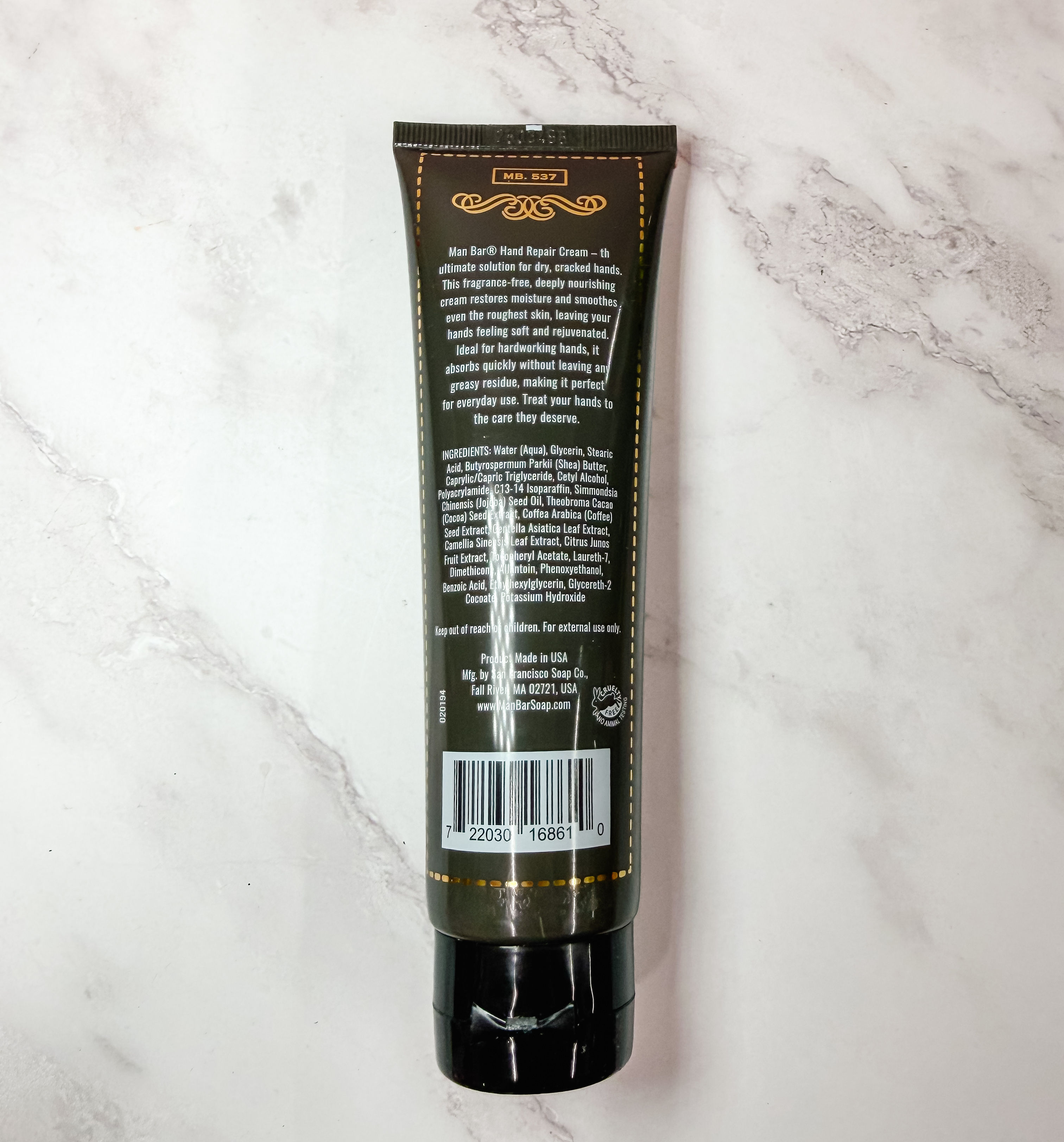 Man Bar Hand Repair Cream