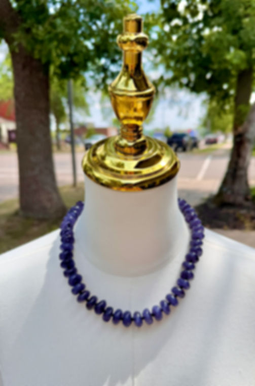 Resin Beaded Chunky Necklace