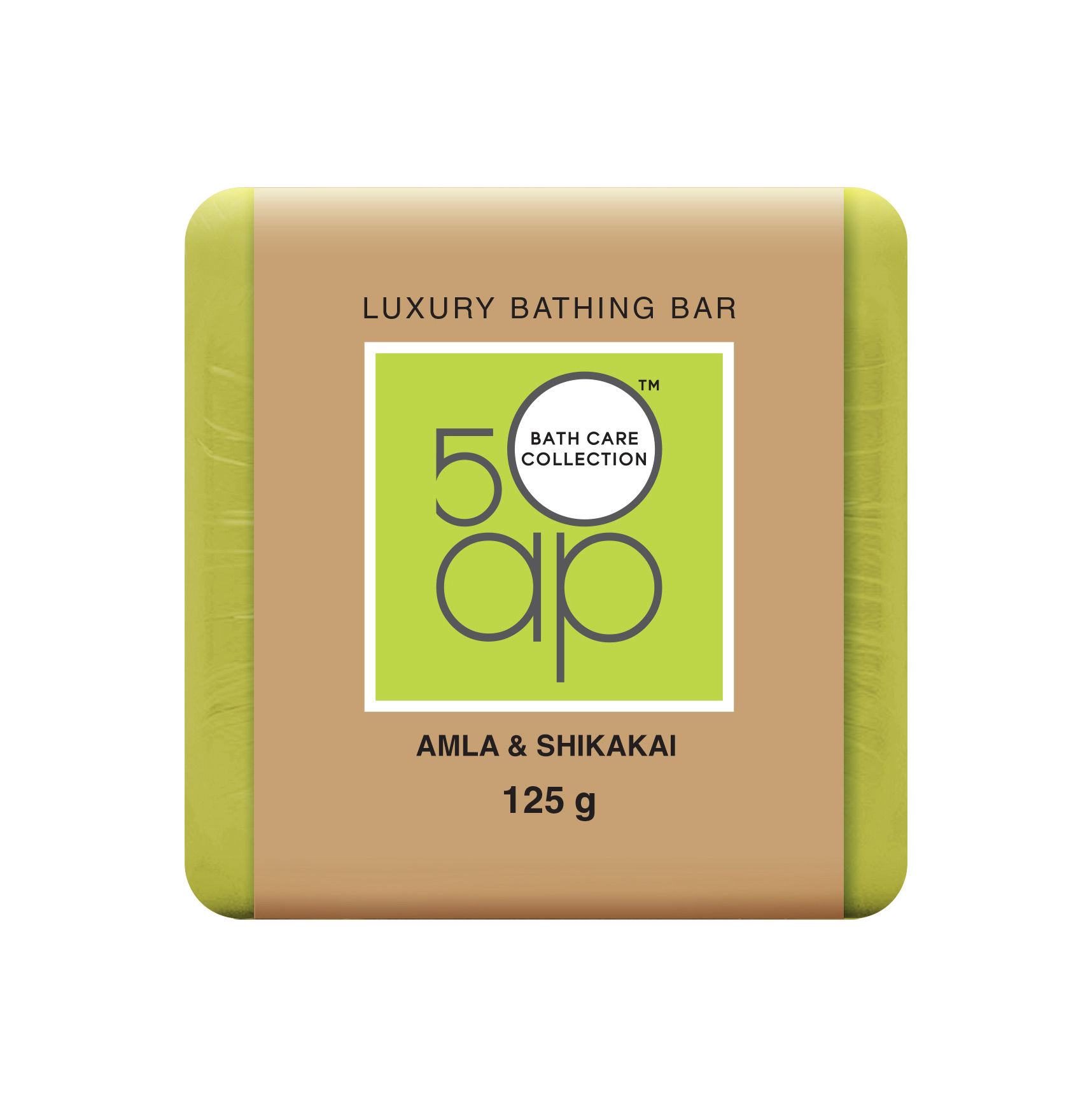 50ap Luxury Bathing Bar- Amla &  Shikakai 125g 
