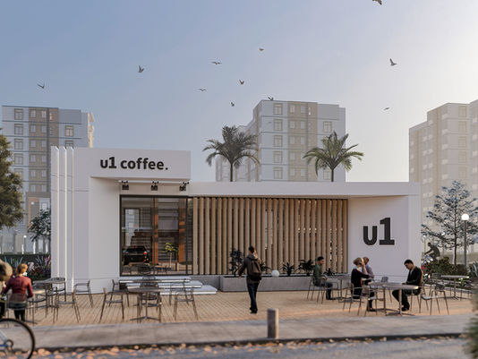 U1 Coffee Modüler Kafe Projesi – Modern Şehir Yaşamına Hızlı ve Estetik Bir Kahve Deneyimi
