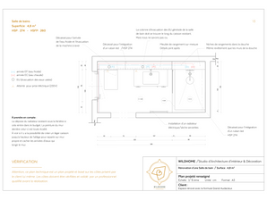 Rénovation et aménagement d'intérieur d'une salle de bains par l'agence d'architecture d'intérieur et décoration WILDHOME