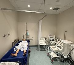 TAFE NSWの看護実習室(病室のシュミレーションルーム)