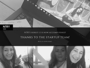 User tests with start-ups