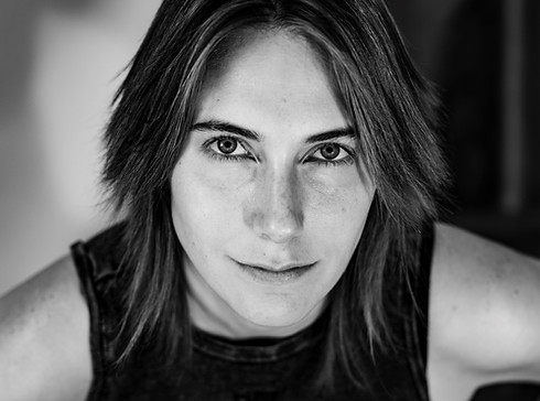 Black and white photograph of the author.