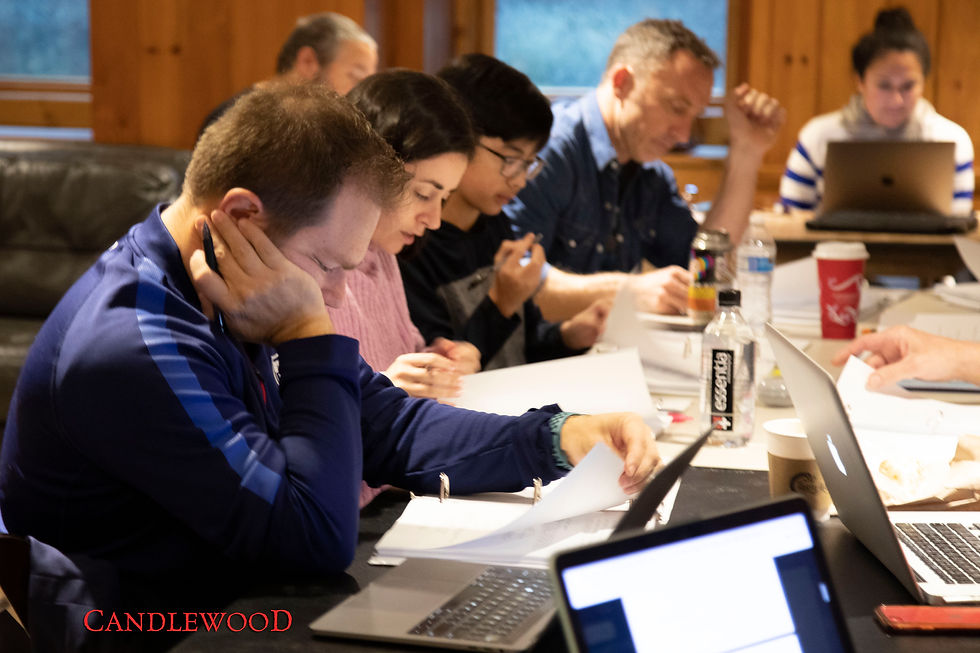 Candlewood film table read