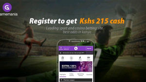GET KSH.215 CASH FREE WHEN YOU REGISTER WITH GAME MANIA