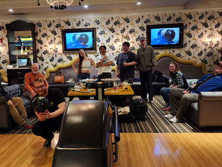 High Rollers Luxury Bowling Provided Great Fun and a chance for our team to be together outside of work