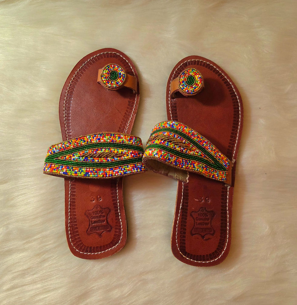 Thumbnail: Handcrafted Kenyan Genuine Leather Sandals