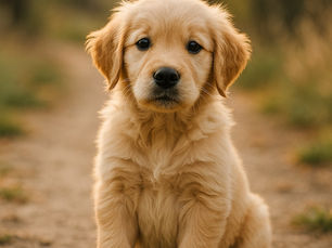 "Blije pup geniet van aandacht en training in het gras – puppy opvoeden 2025."