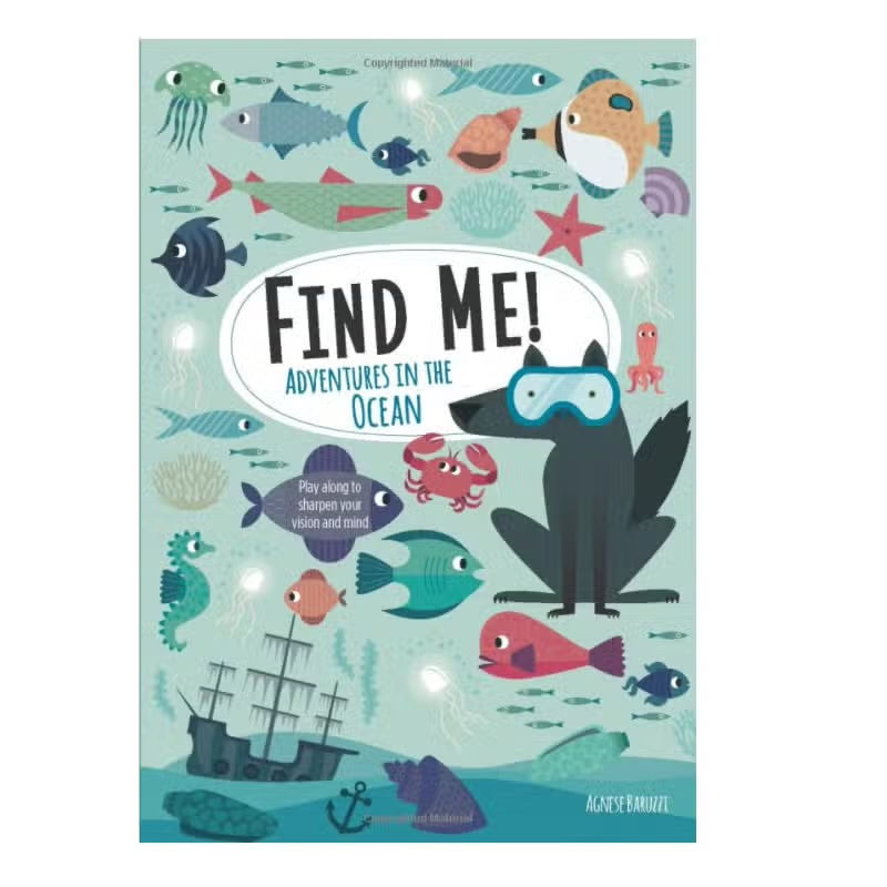 "Find Me! Ocean" Activity Book: Embark on an Underwater Adventure with Bernard!